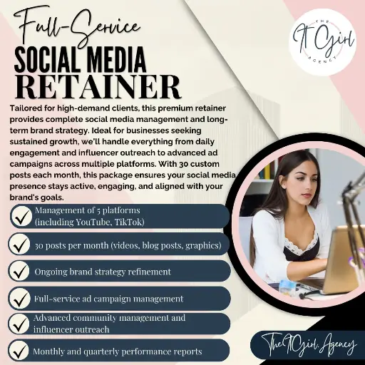 Full-Service Social Media Retainer